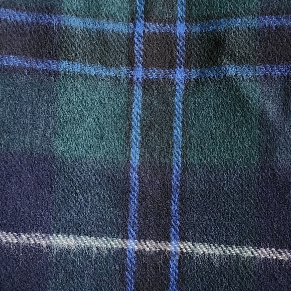 Vintage Glentana Douglas Tartan Wool Scarf - Picture 4 of 8